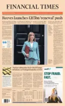 Reeves launches £113bn ‘renewal’ push