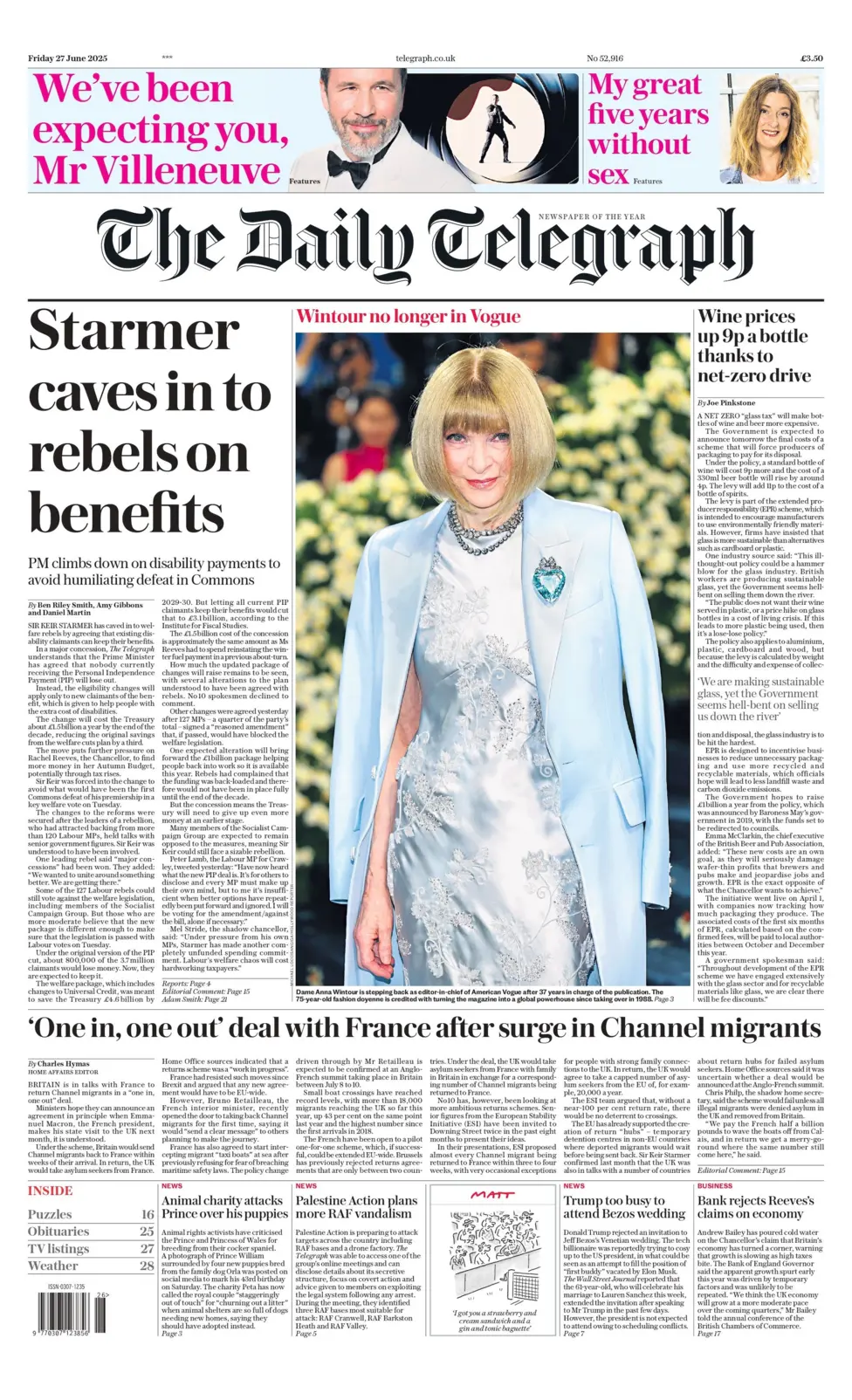 Starmer caves in to rebels on benefits