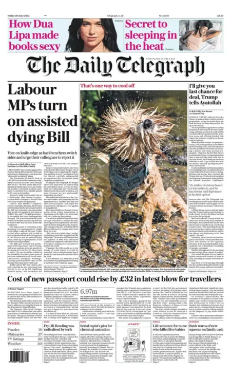 MPs turn on assisted dying bill | Paper Talk UK