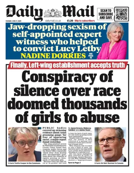 Conspiracy of silence over race doomed thousands of girls to abuse
