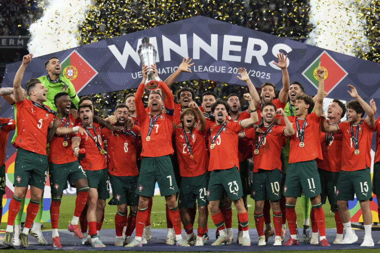 Fan dies after fall during Nations League final in Munich