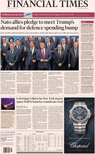 Nato allies pledge to meet Trump's demand for defence spending bump