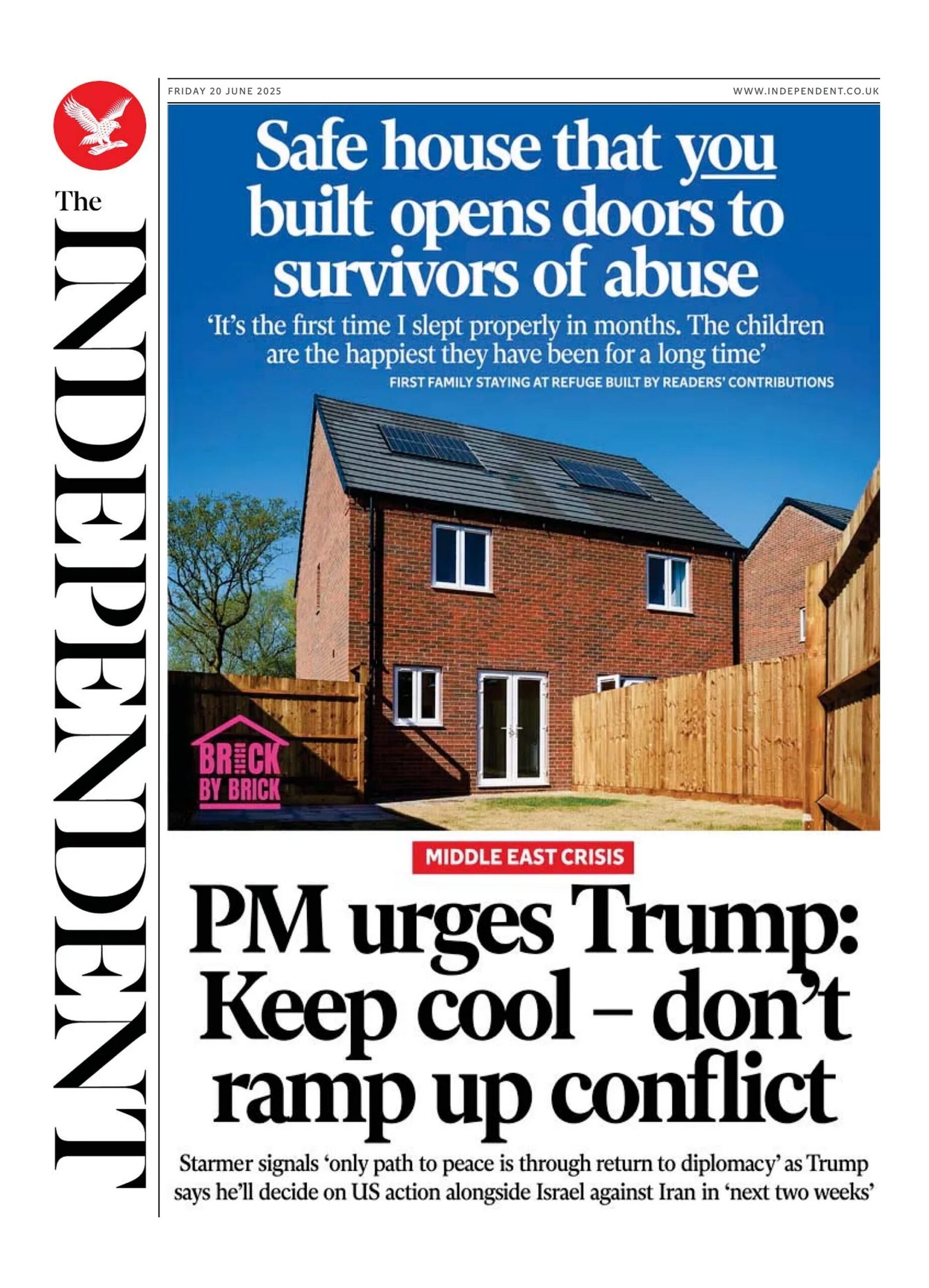 PM urges Trump: Keep cool - don't ramp up conflict