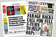 ‘Chaos fears over winter fuel U turn’ | Paper Talk UK 
