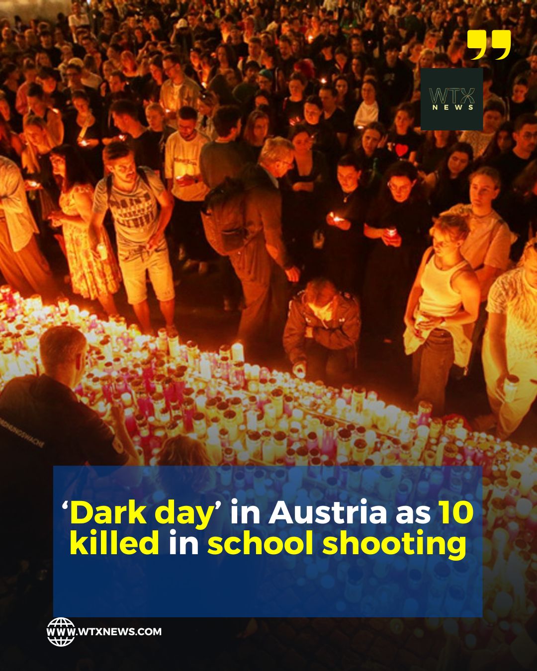 'Dark day' in Austria as 10 people are killed in school shooting 1 - WTX News Breaking News, fashion & Culture from around the World - Daily News Briefings -Finance, Business, Politics & Sports News ‘Dark day’ in Austria as 10 killed in school shooting