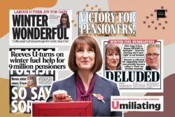 ‘Humiliating’ U-turn on winter fuel – Sizewell C nuclear plant plans | The newspapers summarised  