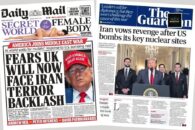 ‘US bomb strike on Iran’ | Paper Talk
