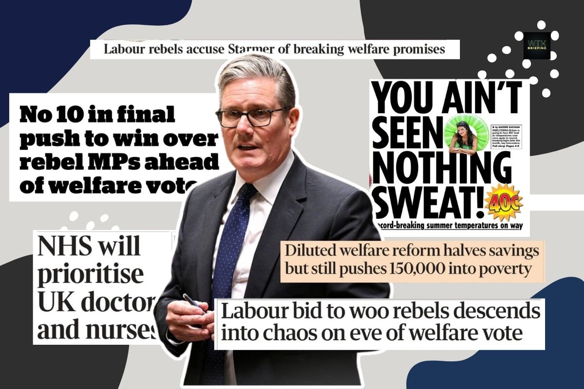 MPs Commons vote today - Palestine Action mounts High Court showdown - Heatwave continues 