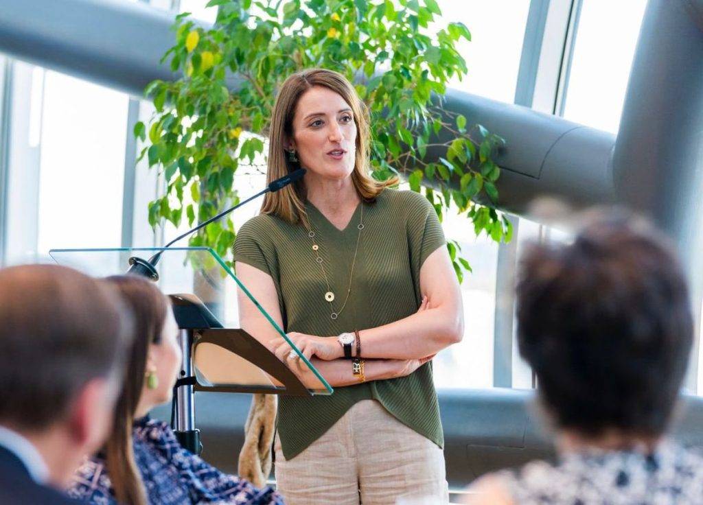 Roberta Metsola tracker – week 27