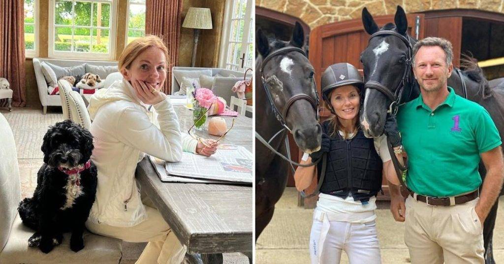 Inside Christian Horner and Geri Halliwell’s sprawling countryside homes with mini farm Inside Christian Horner and Geri Halliwell’s sprawling countryside homes with mini farm