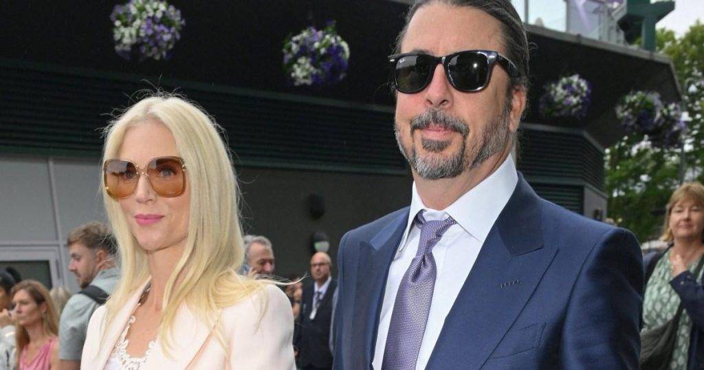 Dave Grohl and wife Jordyn Blum make first public appearance after secret love child revealed