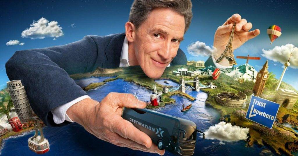 I interview celebrities – but Rob Brydon’s sweaty bus tour was surreal