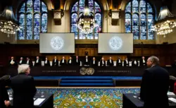 The ICJ settles legal disputes
