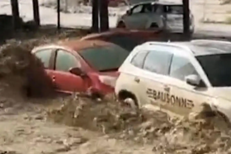 Torrential rainfall hit Catalonia – Military deployed to assist with rescue efforts