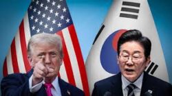 Trump strikes tariff deal with S. Korea as deadline nears