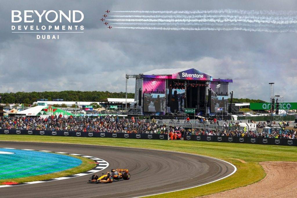 BEYOND a partnership – Dubai real estate brand teams up with Silverstone at F1 British GP