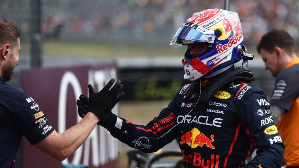 British GP qualifying: Max Verstappen takes stunning pole ahead of Oscar Piastri