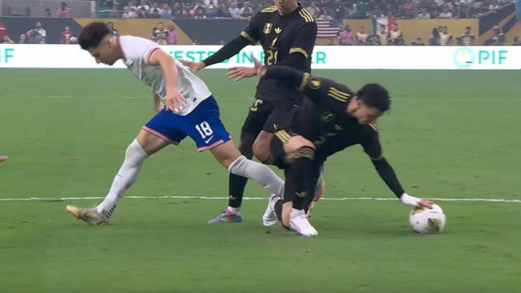Gold Cup final VAR USMNT robbed of handball penalty vs Mexico