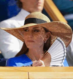 HRH The Princess of Wales
at Wimbledon looking glamorous and ready as Palace confirms dates of Trump's state visit