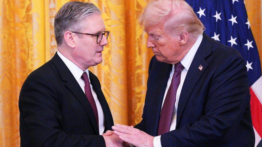 Trump to refine trade deal with UK during Scotland trip