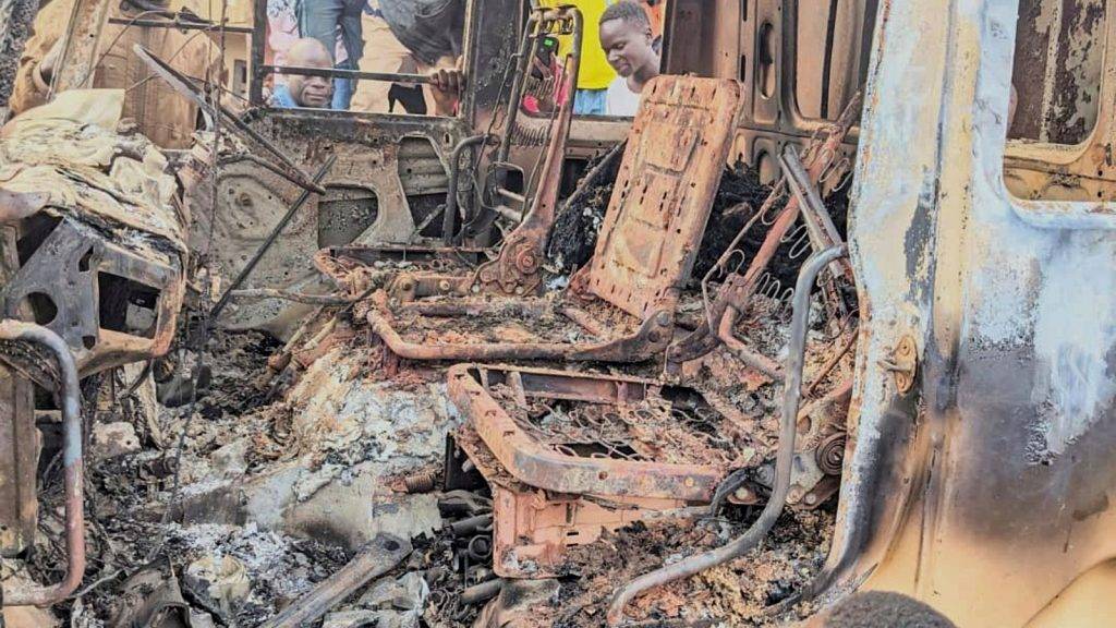 At least 34 people killed after Islamic State-backed rebels attack Catholic church