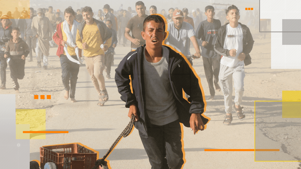 Deadly crush at Gaza aid site after new system implemented