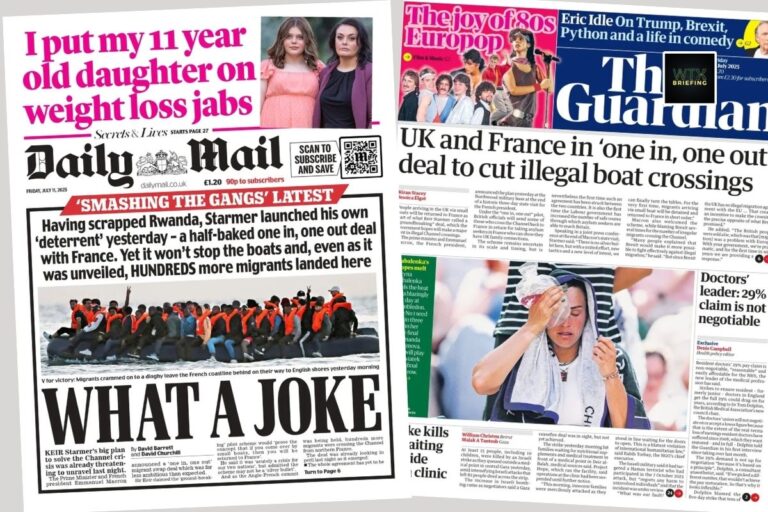 ‘Brexit to blame’ - UK-France sign migrant deal | Friday’s newspapers 