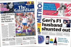 ‘Christian Horner sacked’ & ‘Macron and Starmer migrant deal’ | Thursday’s newspapers 