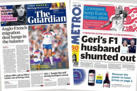 ‘Christian Horner sacked’ & ‘Macron and Starmer migrant deal’ | Thursday’s newspapers 