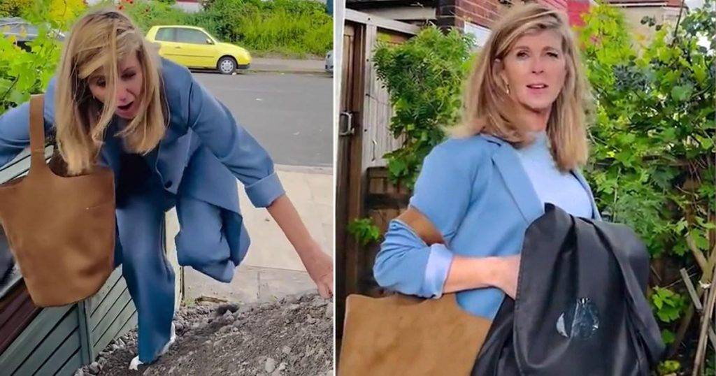 Kate Garraway trapped outside home by unreal 12-tonne delivery