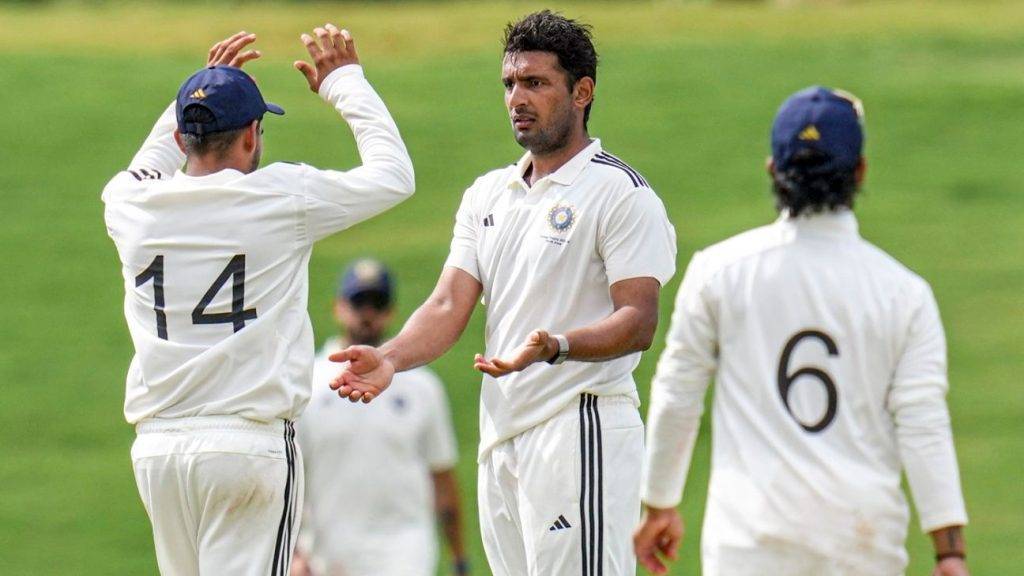 After difficult Test debut, Kamboj returns with a display of quiet control