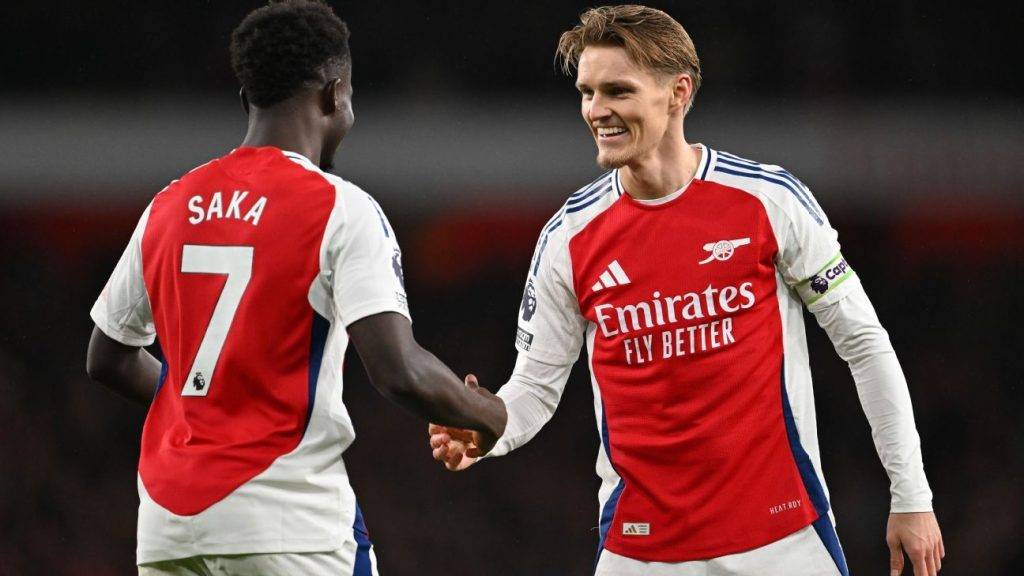 Arsenal’s Ødegaard, Saka to miss Champions League opener