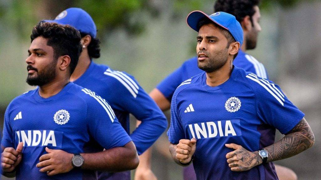 Fun and banter but no drop in intensity at India training