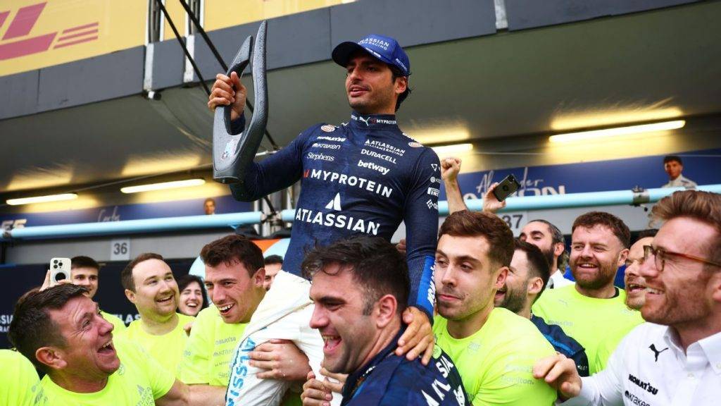 Baku podium sets record straight on Sainz’s Williams season