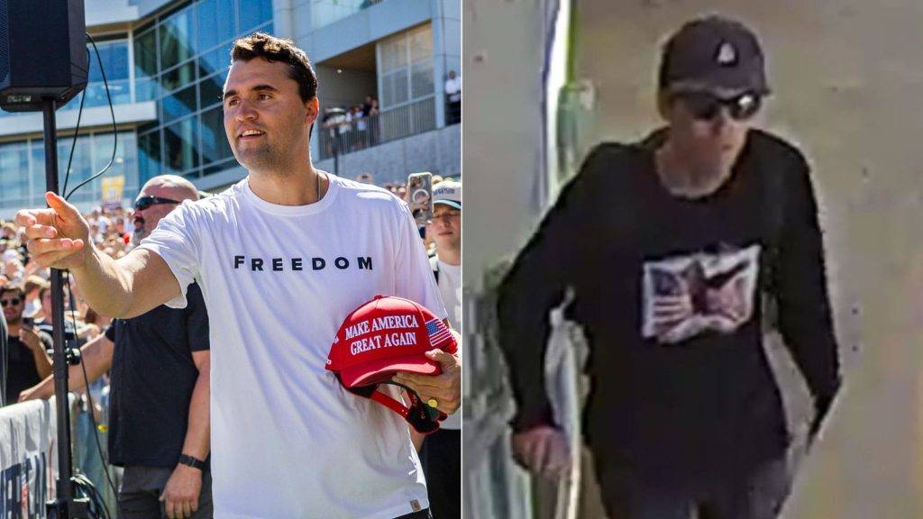 Charlie Kirk latest: FBI releases images of ‘person of interest’ in killing