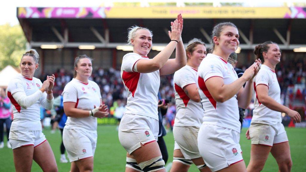 England beat France to book place in final of Women’s Rugby World Cup
