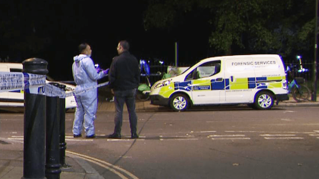 Man dies, woman injured after London park shooting Man dies, woman injured after London park shooting