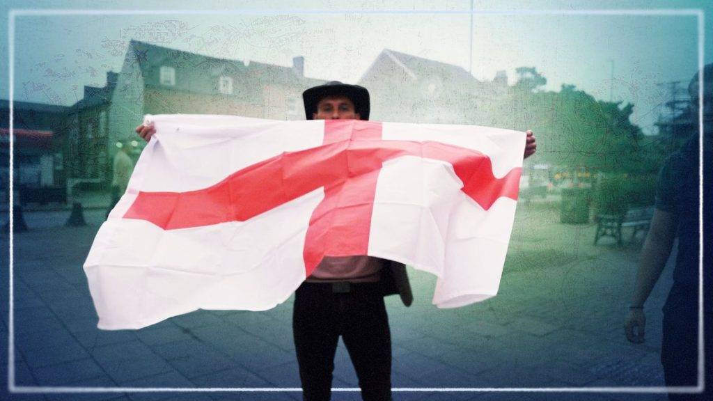 On the streets with England’s flag-raisers – as one claims link to Tommy Robinson On the streets with England’s flag-raisers – as one claims link to Tommy Robinson
