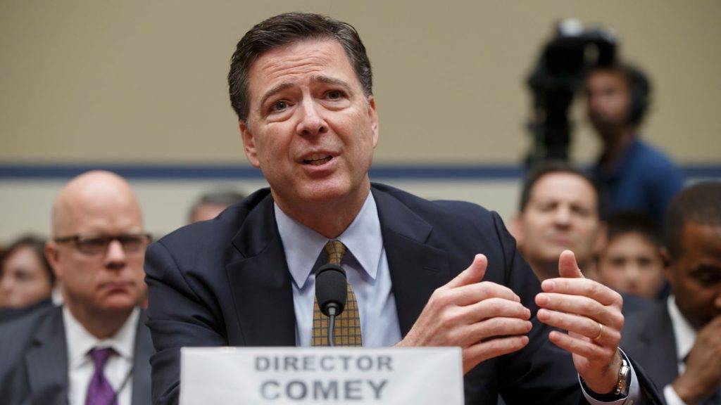 Ex-FBI director James Comey charged with making false statement and obstruction