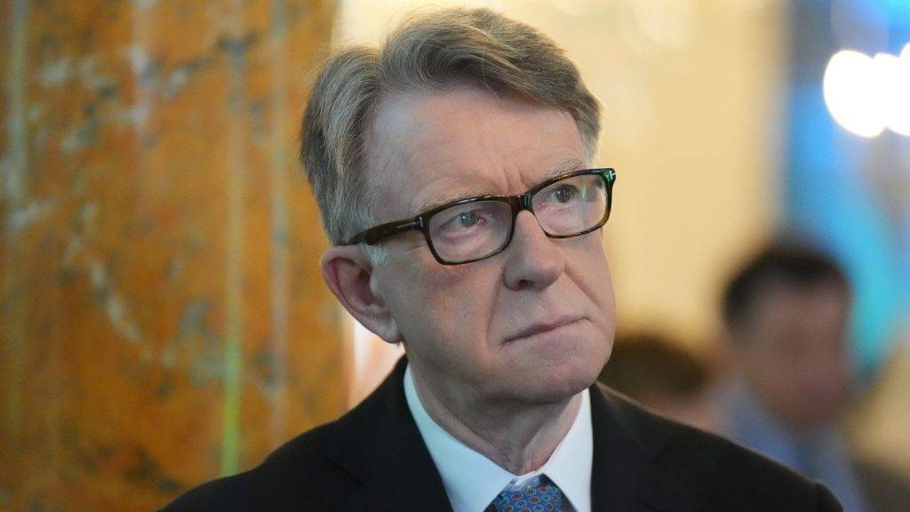 Read Peter Mandelson’s letter to US embassy staff after being sacked