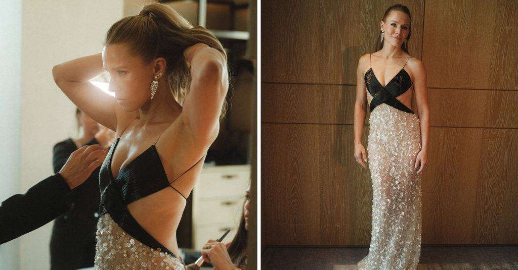 Kristen Bell Wore All Armani to the Emmys