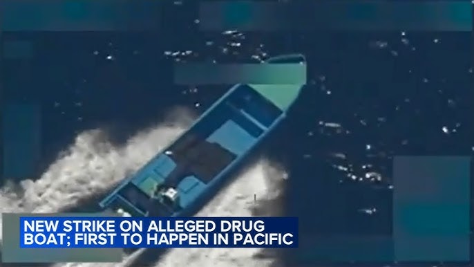First attacks on alleged drug smugglers in the Pacific First attacks on alleged drug smugglers in the Pacific