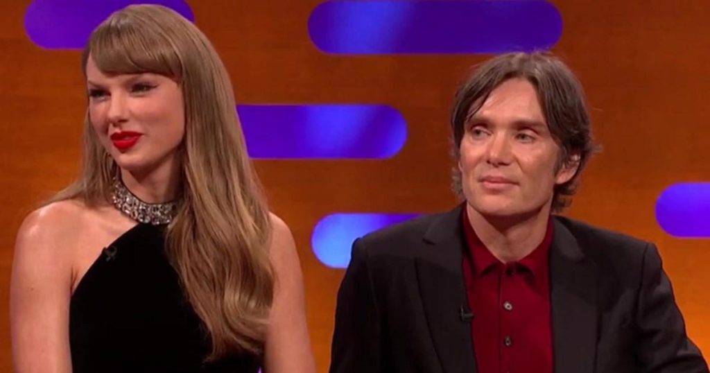 Graham Norton fans can’t get over Cillian Murphy’s reaction to Taylor Swift’s engagement ring