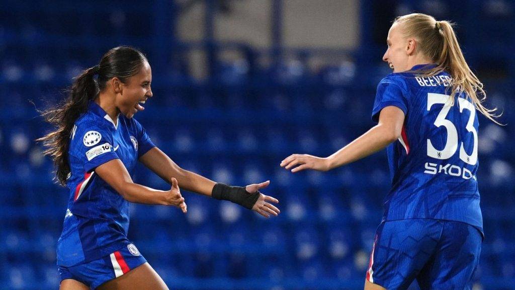 Alyssa Thompson scores first goal since Chelsea move Alyssa Thompson scores first goal since Chelsea move