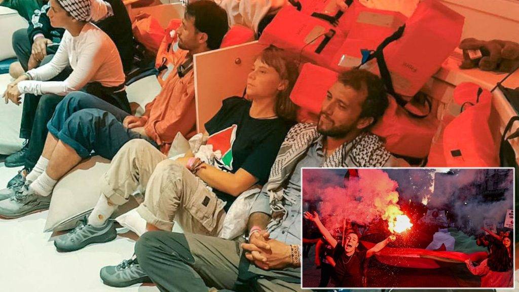 Gaza latest: Protests erupt around the world after Israel detains Greta Thunberg as dozens of boats continue aid mission