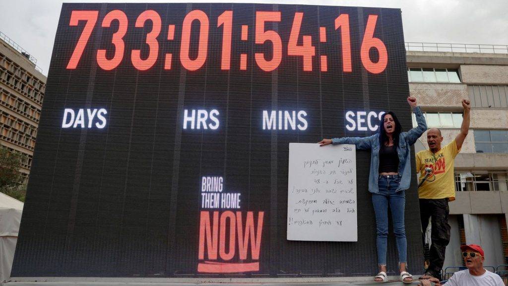 All the hostages believed to be alive and who are due for release All the hostages believed to be alive and who are due for release