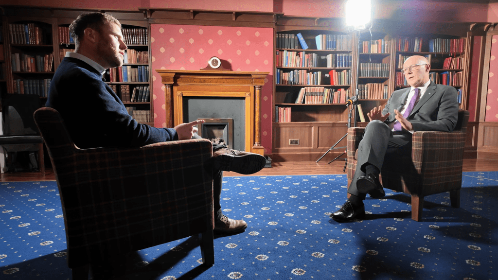 Scottish First Minister John Swinney joins call for pause on new asylum arrivals in Glasgow Scottish First Minister John Swinney joins call for pause on new asylum arrivals in Glasgow