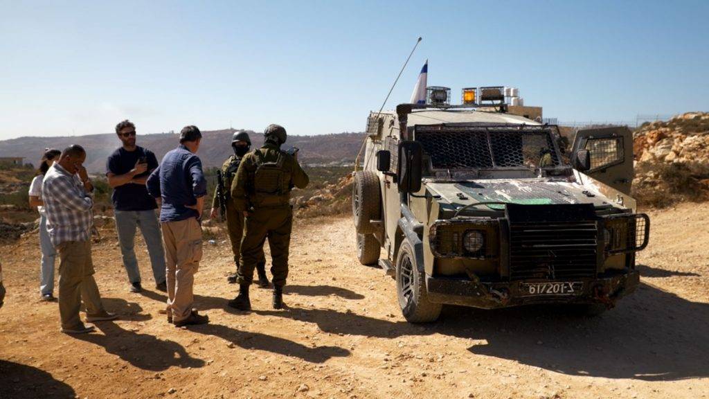 Defiance in the West Bank despite encroaching threat from ‘unwanted neighbours’