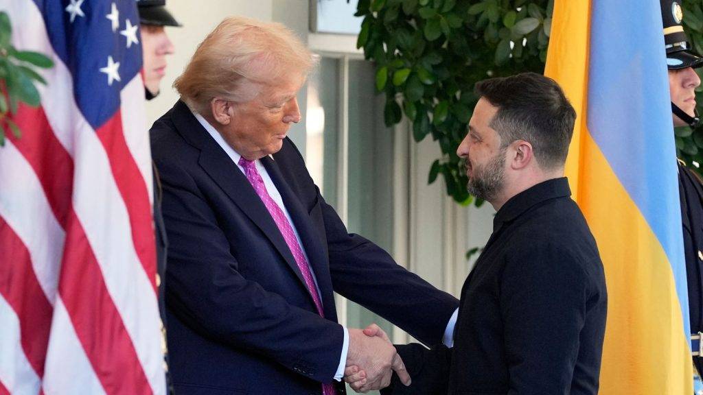 Zelenskyy proposes ‘drone for Tomahawk’ deal at White House – but Trump warns of ‘escalation’ Zelenskyy proposes ‘drone for Tomahawk’ deal at White House – but Trump warns of ‘escalation’