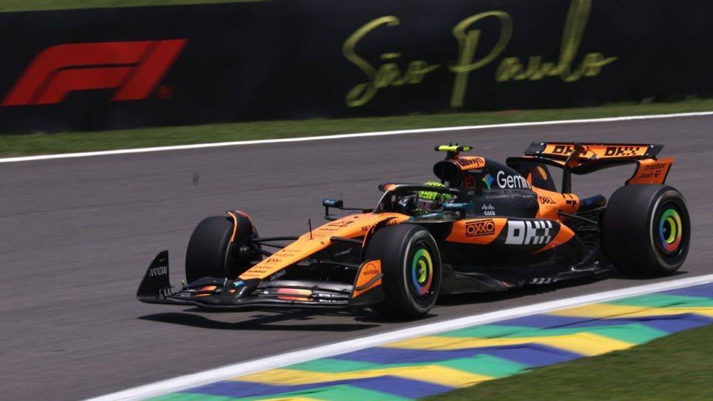 Brazilian Grand Prix: Norris on pole in spring qualifying Brazilian Grand Prix: Norris on pole in spring qualifying